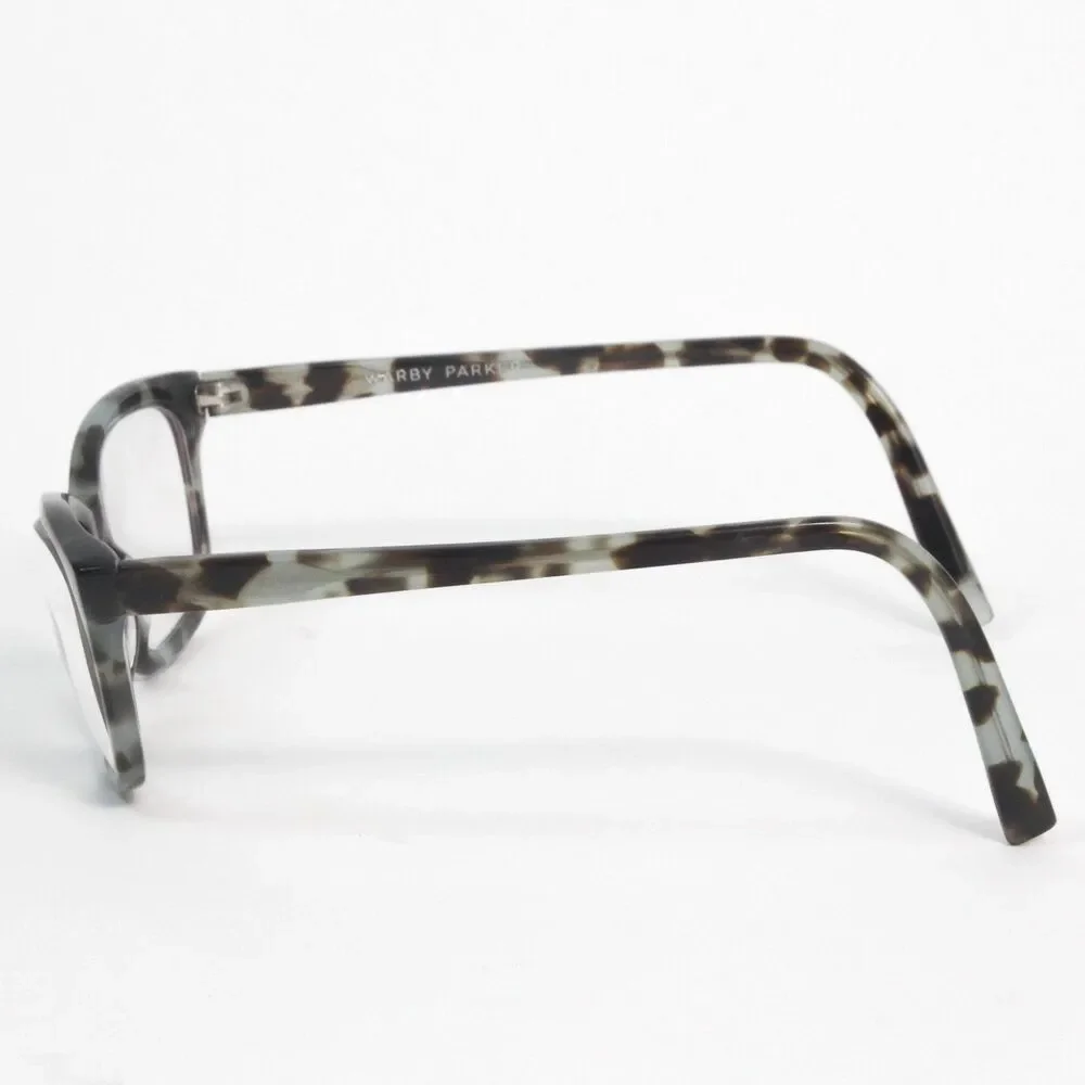 Warby Parker Upton 142 Eyeglasses Frames Grey Tortoise Rectangular 52-17-145
